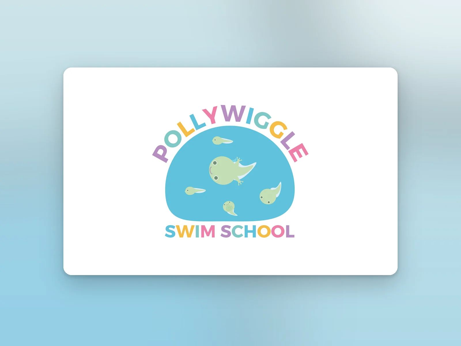Pollywiggle Swim School logo